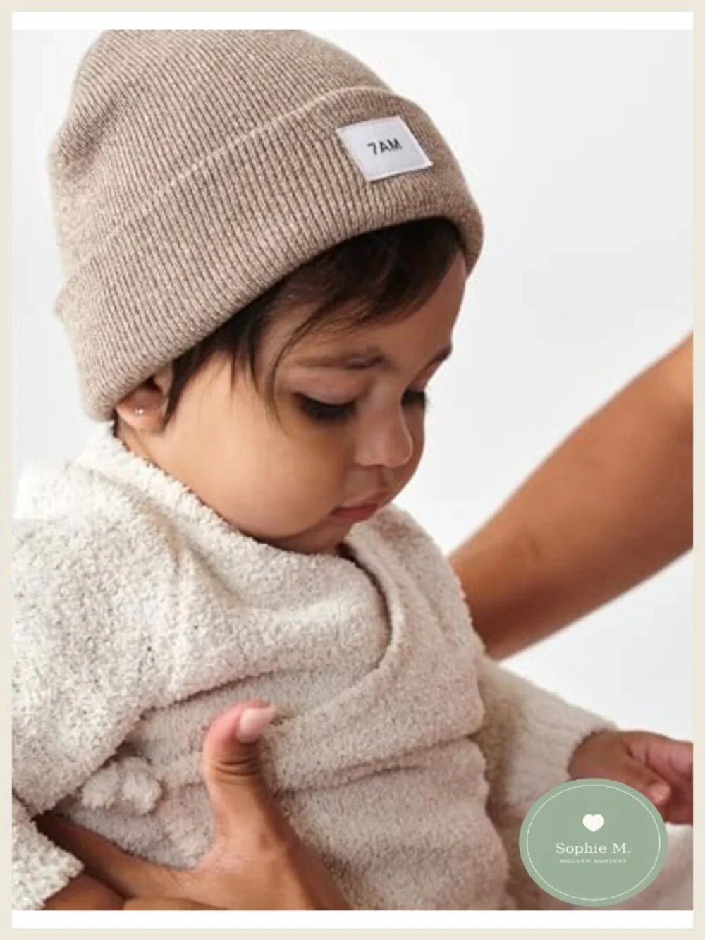 Baby Beanie Winter Hat Soft Ribbed Cotton Stretch Fit Infant Toddler